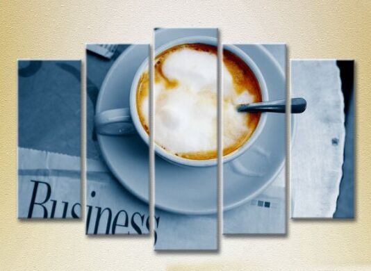 Картина Rainbow Polyptych Cappuccino 05 (2224575)
