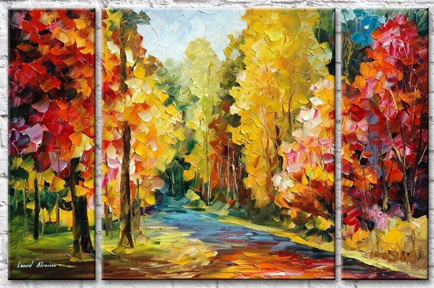 Картина Gallerix Autumn Forest Trail (35110213)