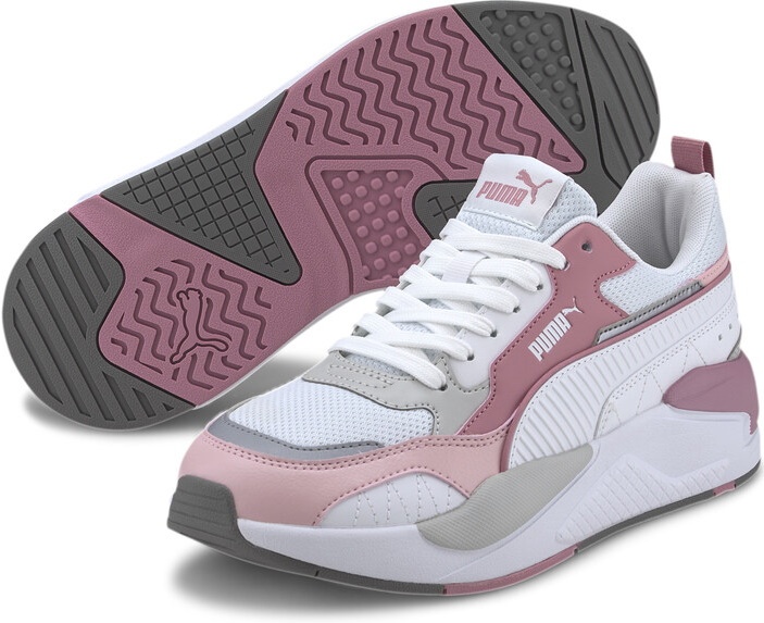 Adidași pentru dame Puma X-Ray 2 Square Puma White/Foxglove/Peachskin/Gray Violet 40