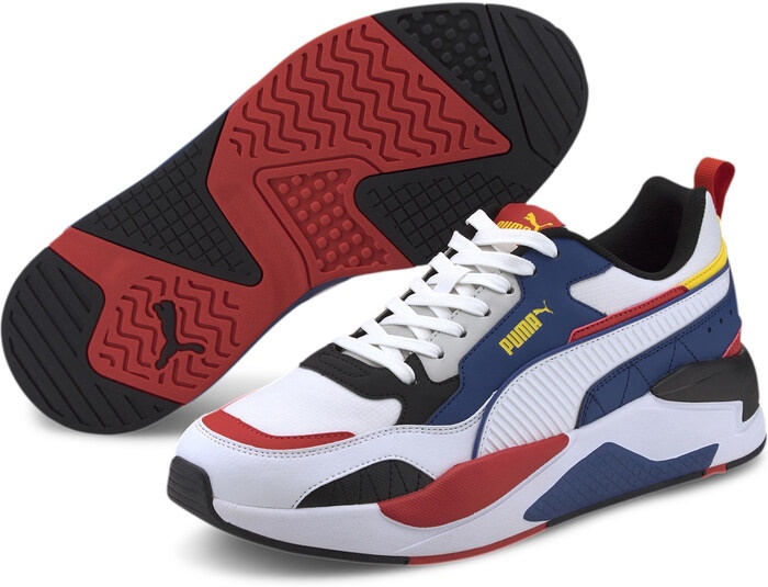 Adidași pentru bărbați Puma X-Ray 2 Square Pack Puma White/Limoges/Black/Gray Violet/High Risk Red 40.5