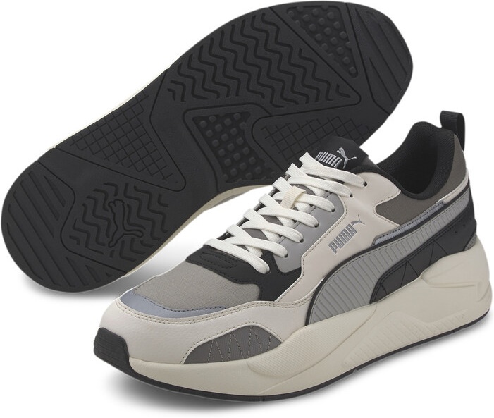 Кроссовки мужские Puma X-Ray 2 Square Pack Whisper White/Limestone/Steel Gray/Puma Black/Silver 44.5