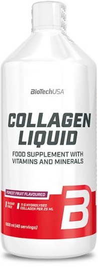 Protecție de articulație Biotech Collagen Liquid 1000ml Tropical Fruit