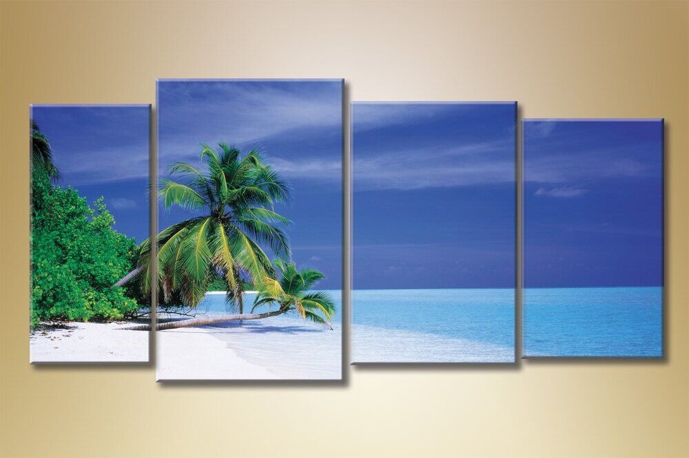 Картина Gallerix Polyptych palm tree on the beach (1529789)