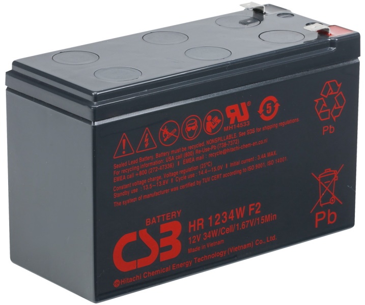 Bateria acumulatorului CSB HR1234W