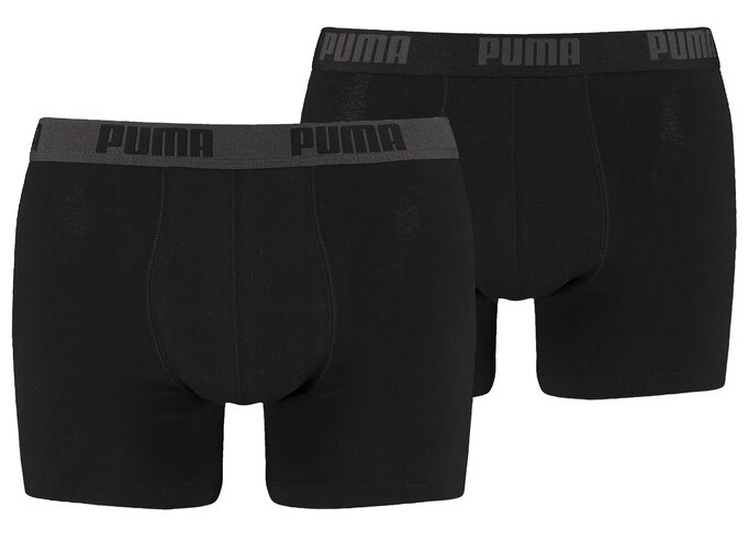 Мужские трусы Puma Basic Boxer 2P Black XL