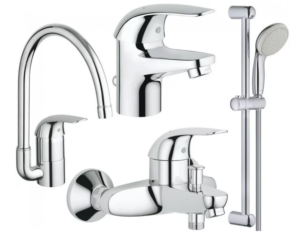 Душевой набор Grohe Euroeco (123242k)