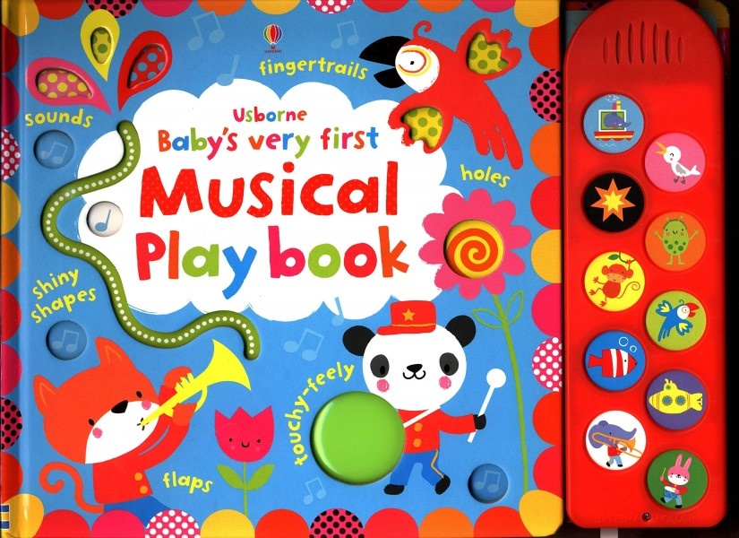 Книга Baby's very first touchy-feely musical play book (9781409581543)