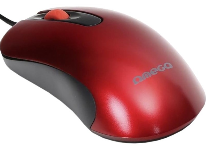 Компьютерная мышь Omega OM0520R Red 