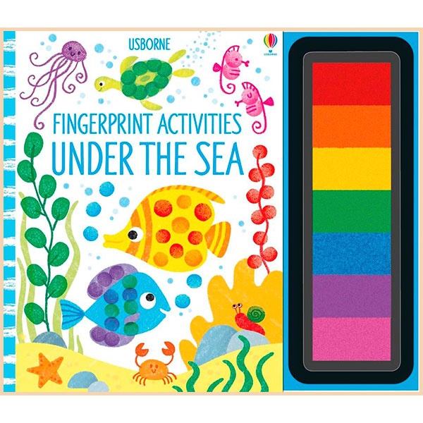 Книга Fingerprint activities: Under the sea (9781474953597)