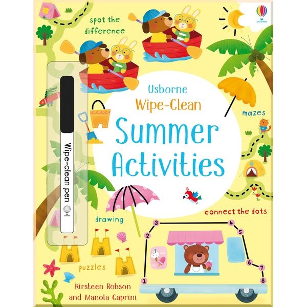Книга Wipe-Clean Summer Activities (9781474968577)