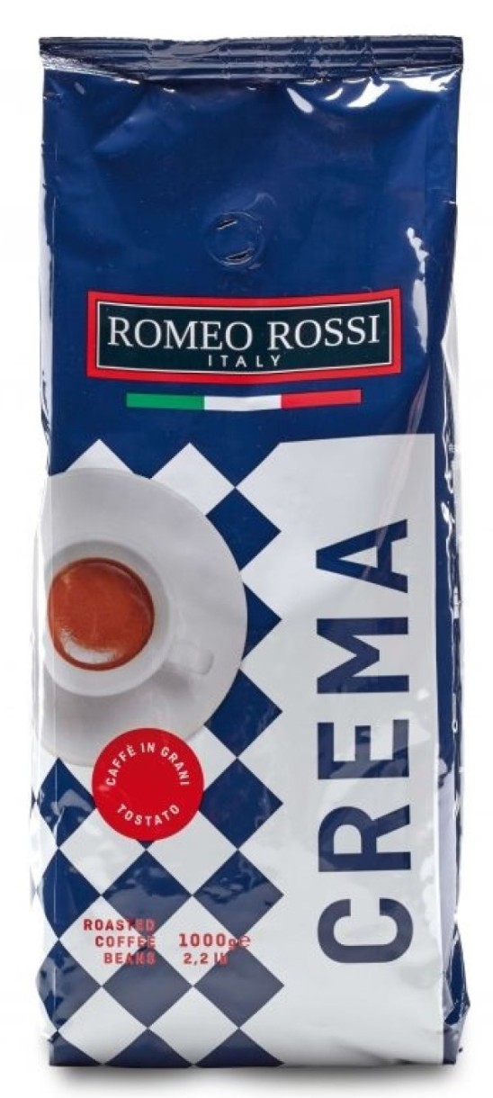 Кофе Romeo Rossi Crema 1kg.