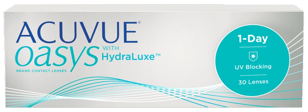 Контактные линзы Acuvue Oasys 1-Day +Hydralux 5.50 N30