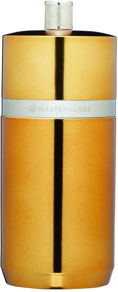 Мельница для соли и перца MasterClass Brass Finish 12cm