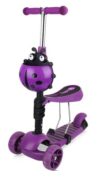 Самокат Chipolino Kiddy Evo Purple (DSKIE0205PU)