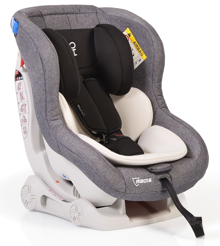 Scaun auto pentru copii Moni Aegis Biege/Grey