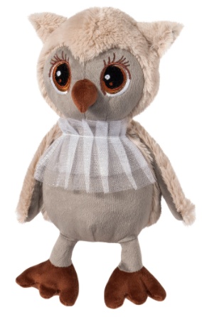 Jucărie de pluș Stip Owl Girl 20cm (ST79)
