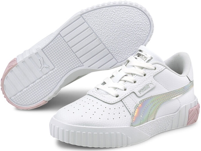 Ghete pentru copii Puma Cali Bubbles PS Puma White/Pink Lady 34.5
