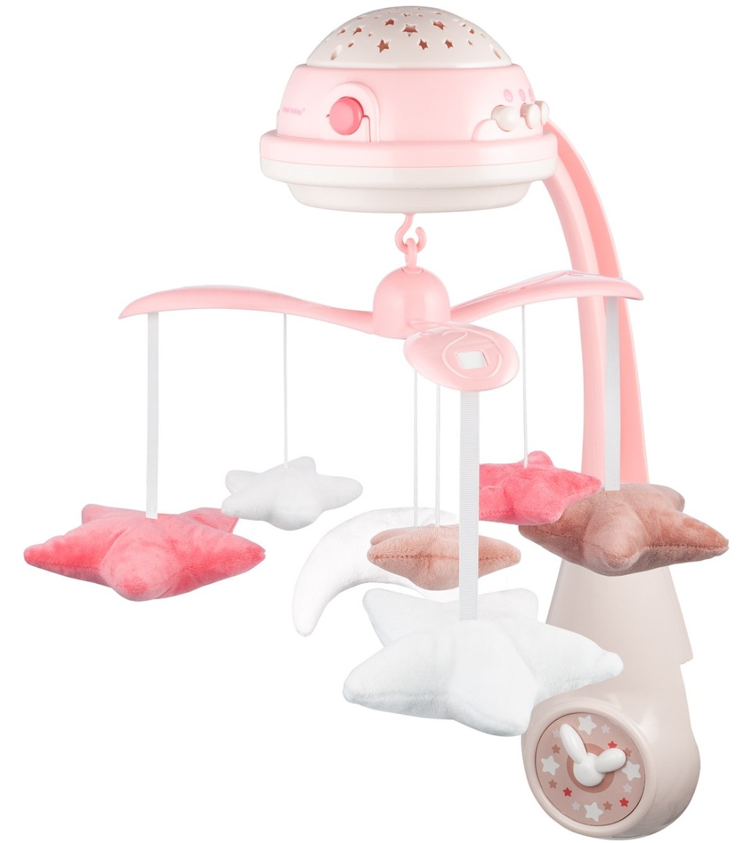 Carusel pentru pătuc Canpol Babies (75/100) Pink