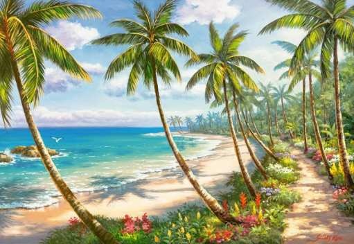 Puzzle Castorland 1000 Pathway To Paradise (C-104666) 