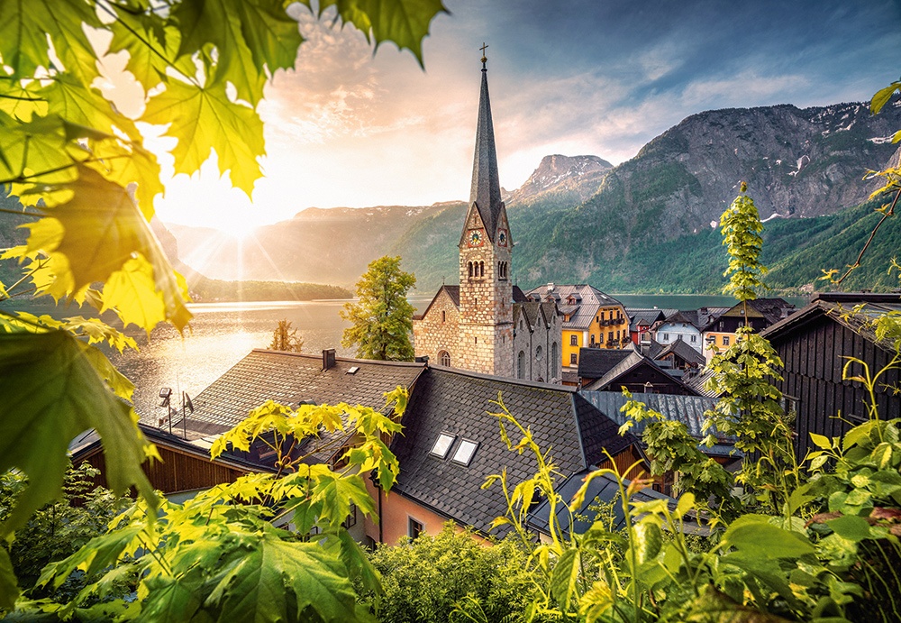 Puzzle Castorland 1000 Postcard From Hallstatt (C-104543)
