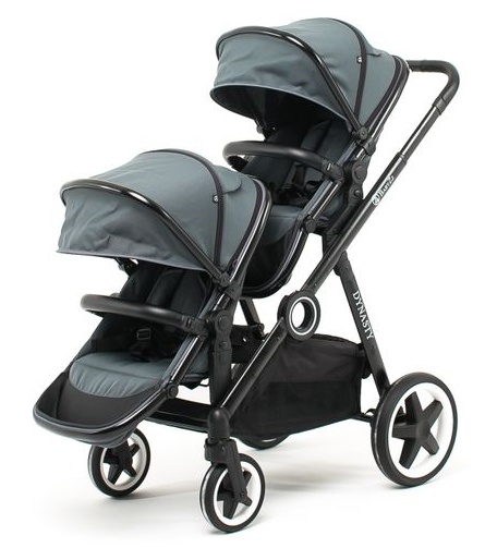 Коляска BabyZz Twins Dynasty Grey