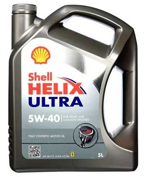Моторное масло Shell Helix Ultra 5W-40 5L