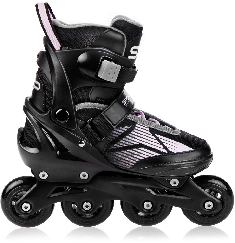 Role Spokey Speed Pro Black/Pink 33-36 (926978)
