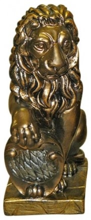 Садовая фигура ArtFigure Leu cu scut in dreapta (5.346)