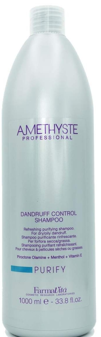 Шампунь для волос Farmavita Amethyste Purify Dandruff Control 1000ml