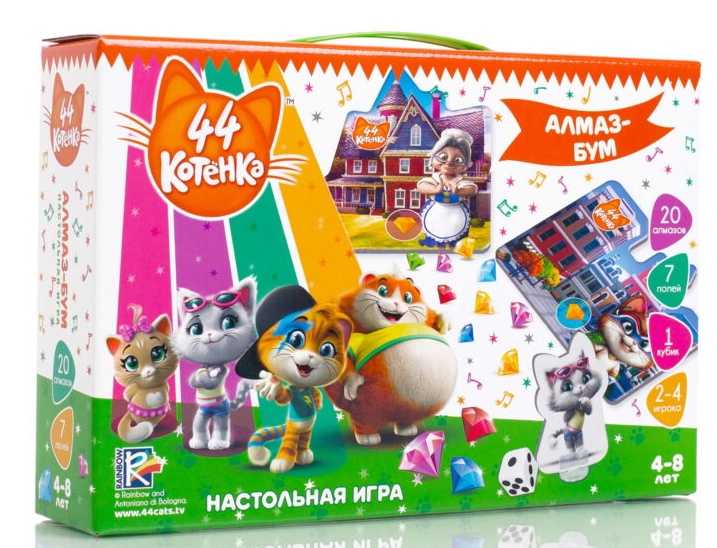 Настольная игра Vladi Toys 44 cats. Diamond Boom (VT8055-07) 