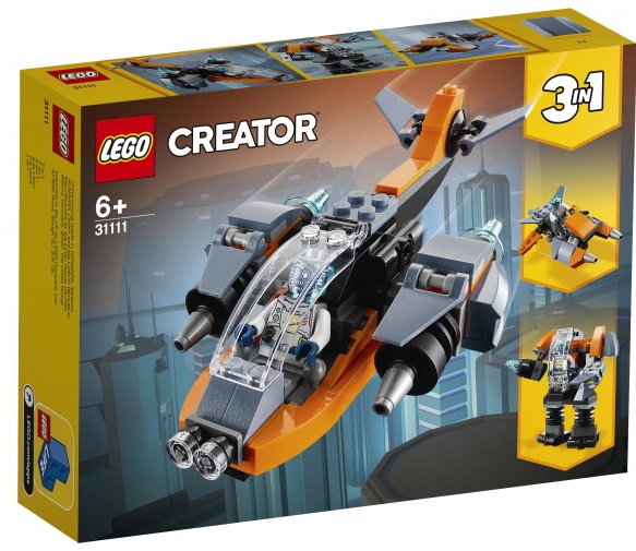 Конструктор Lego Creator: Cyber Drone (31111)