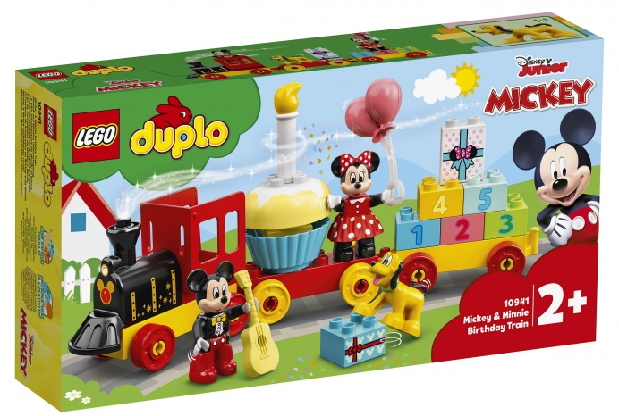 Set de construcție Lego Duplo: Mickey & Minnie Birthday Train (10941)