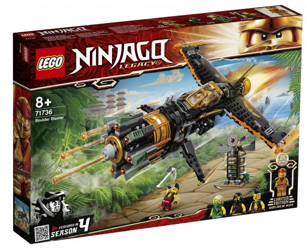 Set de construcție Lego Ninjago: Boulder Blaster (71736)