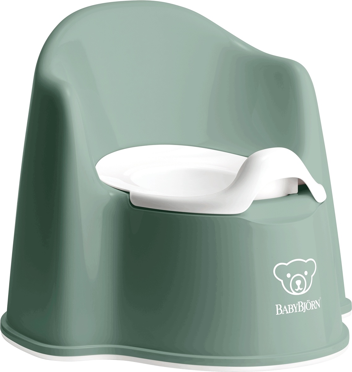 Oala-scaunel BabyBjorn Potty Chair Deep Green