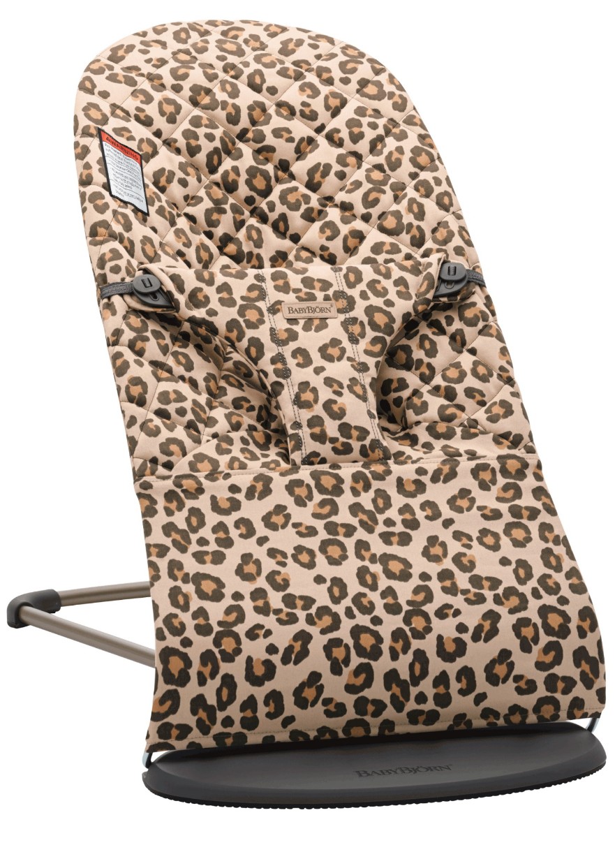 Детский шезлонг BabyBjorn Bliss Beige/Leopard (006075A)