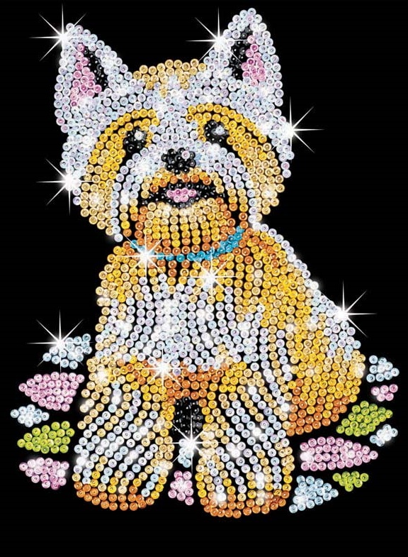 Картина из пайеток Sequin Art Westie (SQ0827)