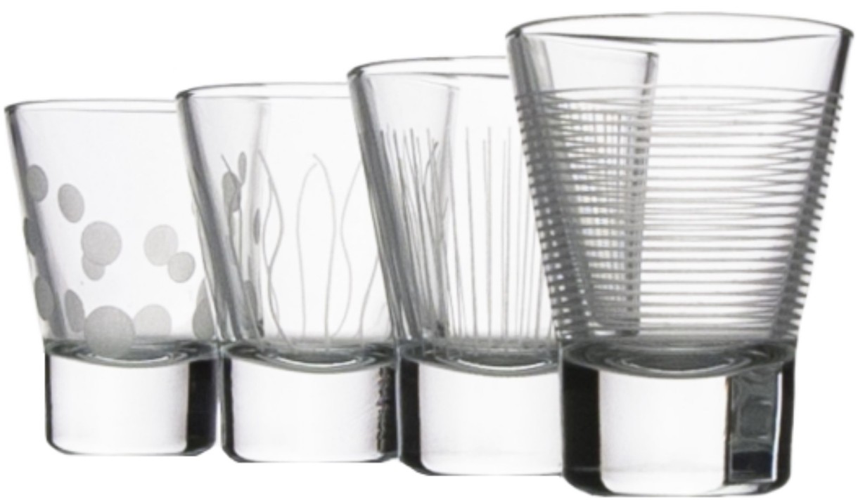 Set pahare Luminarc Lounge Club R 50ml 4pcs (N5285)