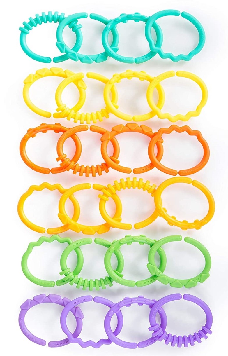 Игрушка-прорезыватель Bright Starts Lots Of Links 24rings (8664)
