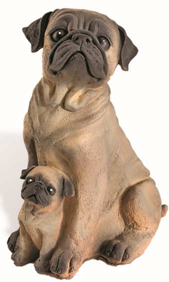 Садовая фигура ArtFigure Pugs (5.486)