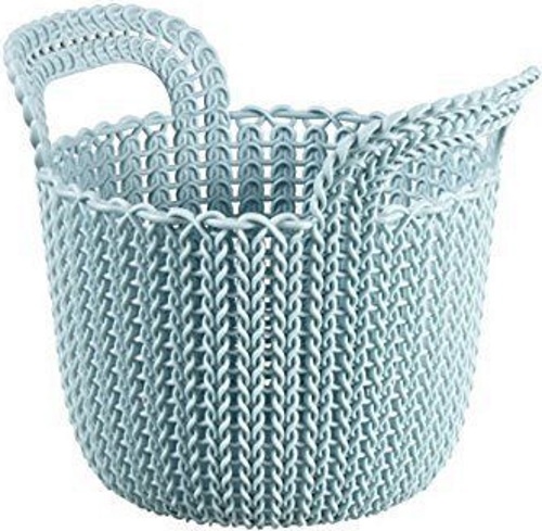 Coș depozitare Curver Knit XS 3L Blue (226386)