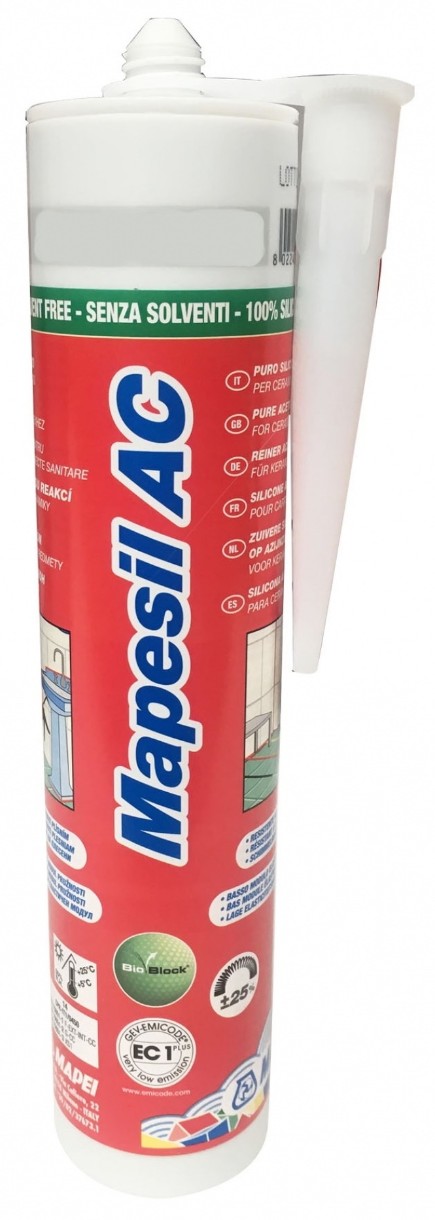 Silicon Mapei №114 Antracite Mapsil 310ml