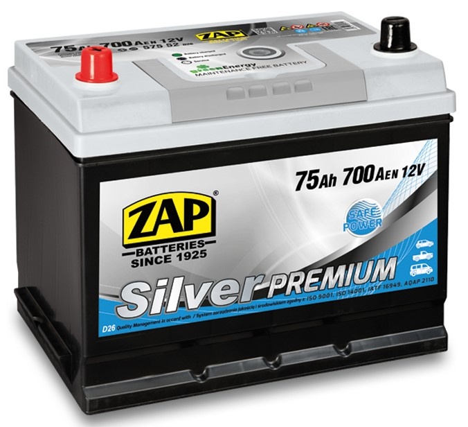 Автомобильный аккумулятор Zap Silver Premium Japan Cars L (575 52)