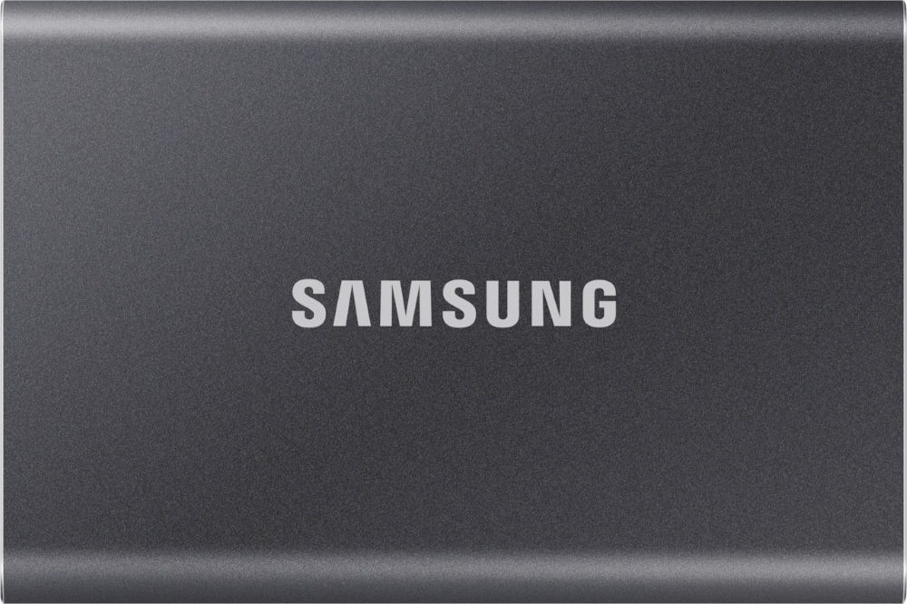 Внешний SSD Samsung T7 1.0Tb Gray (MU-PC1T0T/WW)