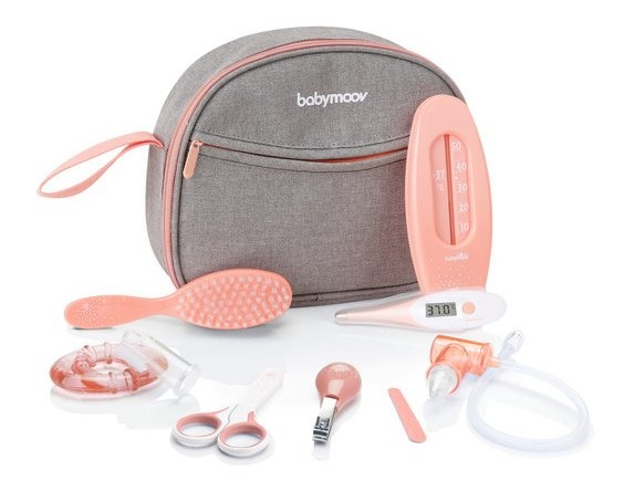 Set pentru îngrijirea bebeluşului Babymoov Grooming Set Peach (A032004)