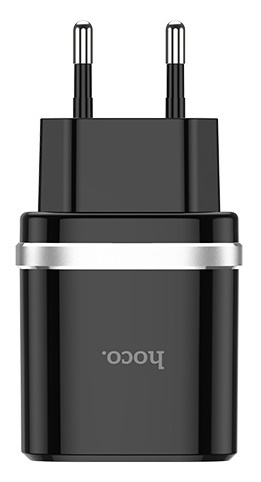 Încărcător Hoco C12Q + Micro-USB Black
