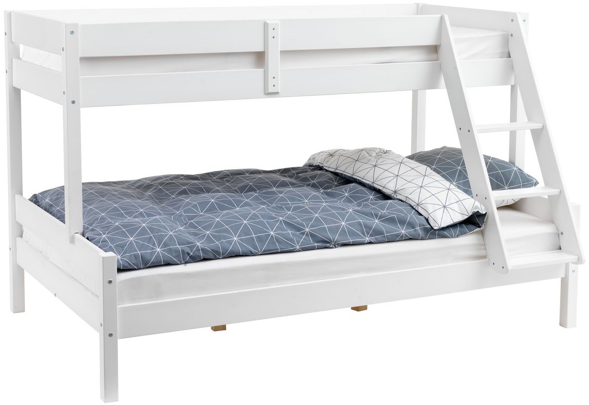 Pat copii MobiCasa Etajat Mira 90/140x200 White