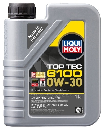 Моторное масло Liqui Moly Top Tec 6100 0W-30 1L (20777)