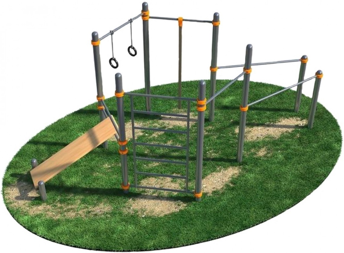 Спортивный комплекс PlayPark Workout С-044