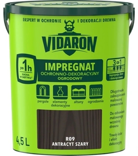 Impregnant pentru lemn Vidaron R09 4.5L