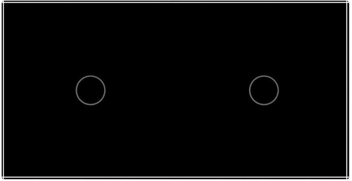 Выключатель Livolo VL-C701C701-12 Black
